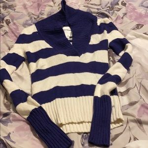 American Eagle striped sweater
